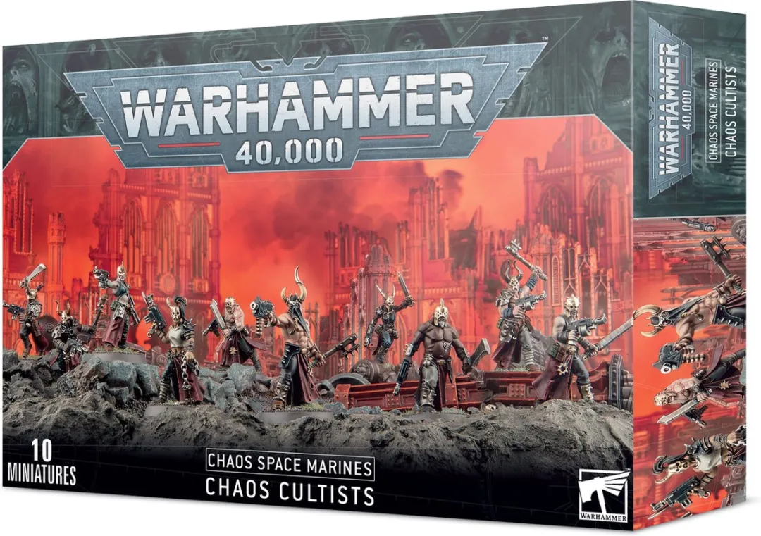 Games Workshop Chaos Space Marines Cultists 41-delig