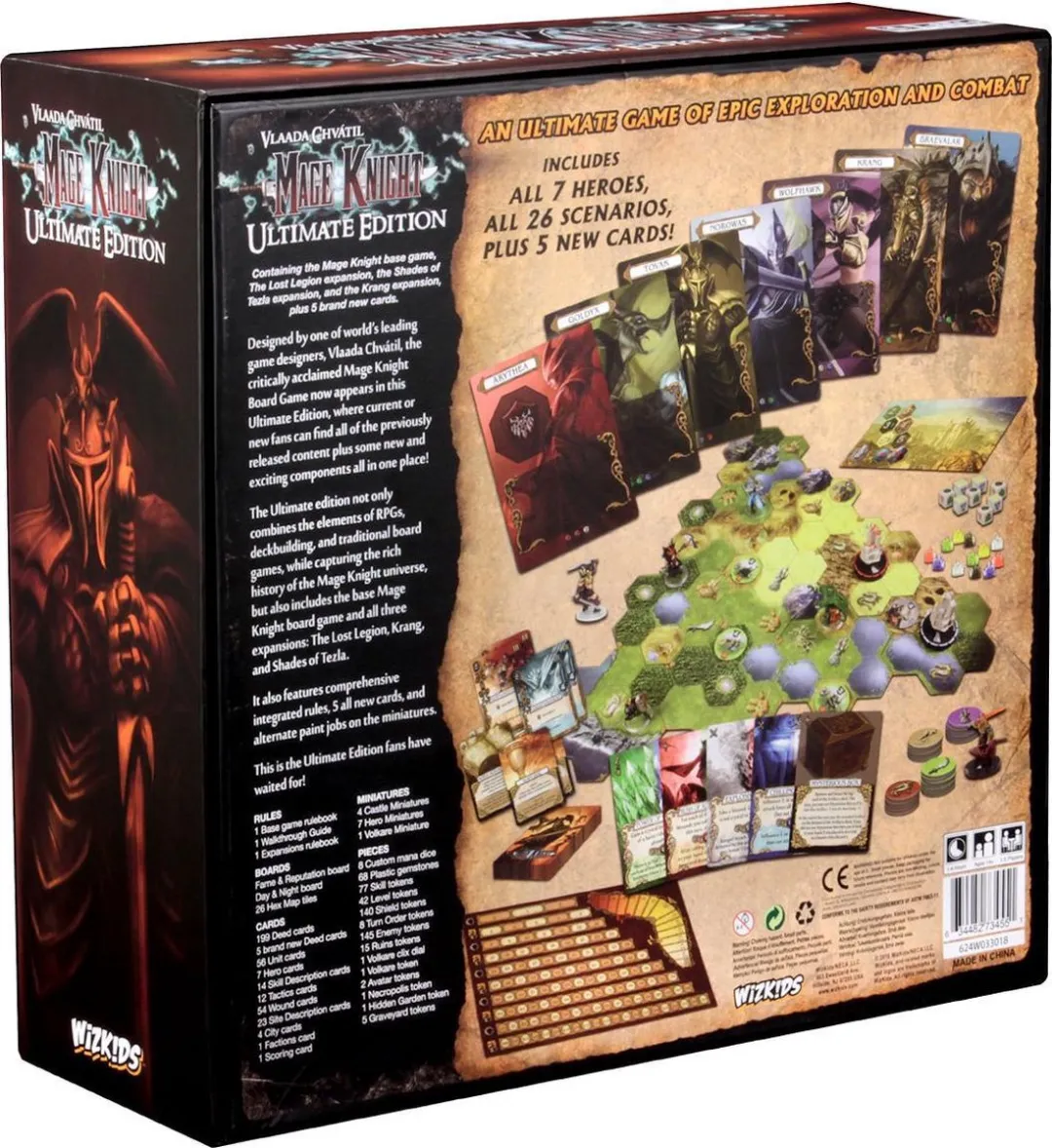 Mage Knight Board Game Ultimate Edition - EN