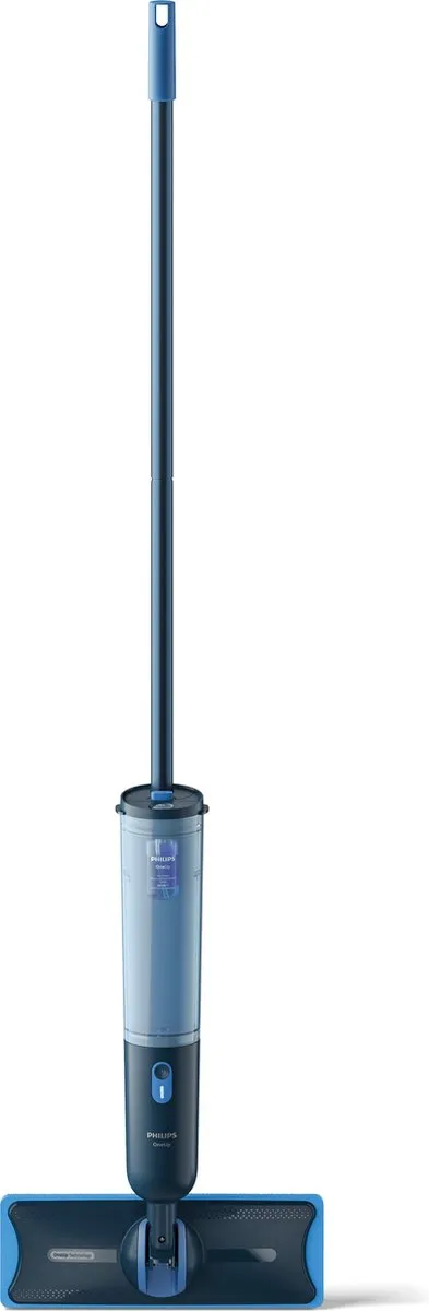Philips OneUp XV3101/01 Elektrische Dweil - 50 min - Donkerblauw