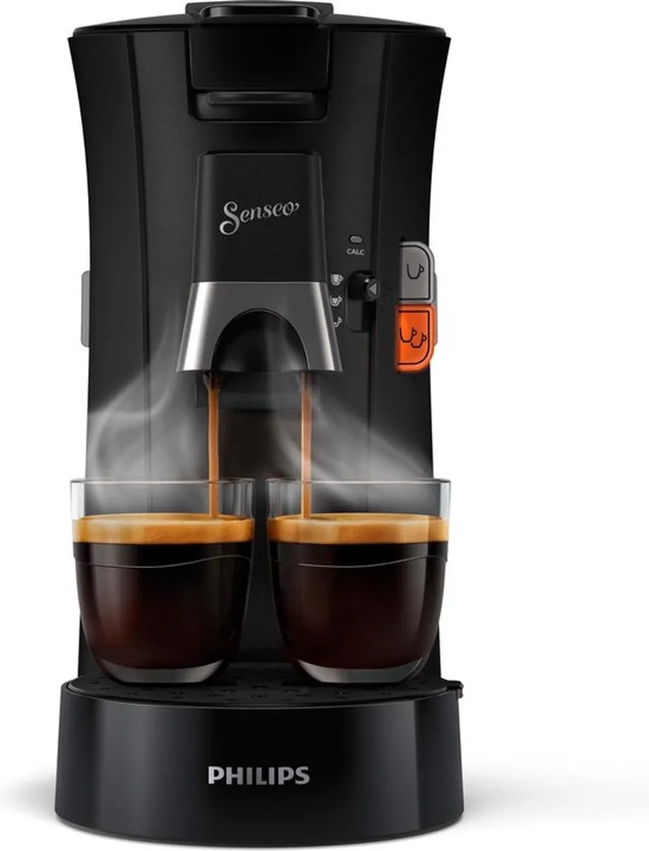 Philips Senseo Select CSA230/61 Koffiepadmachine - 2 Kopjes - Zwart