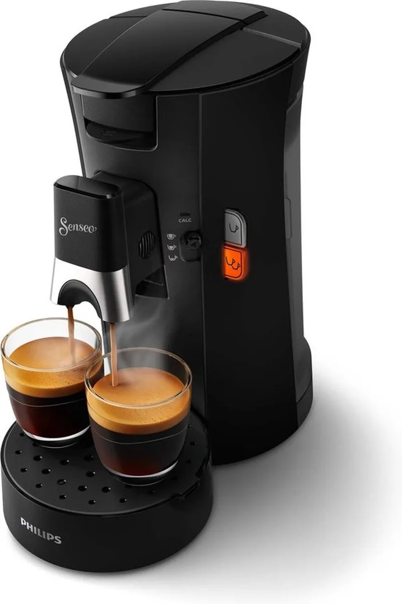 Philips Senseo Select CSA230/61 Koffiepadmachine - 2 Kopjes - Zwart