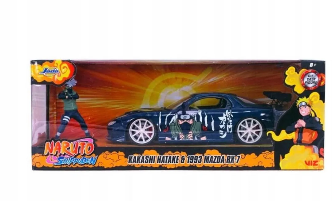 Jada Toys Naruto Mazda RX-7 1993 Modelauto - MPN 253255085