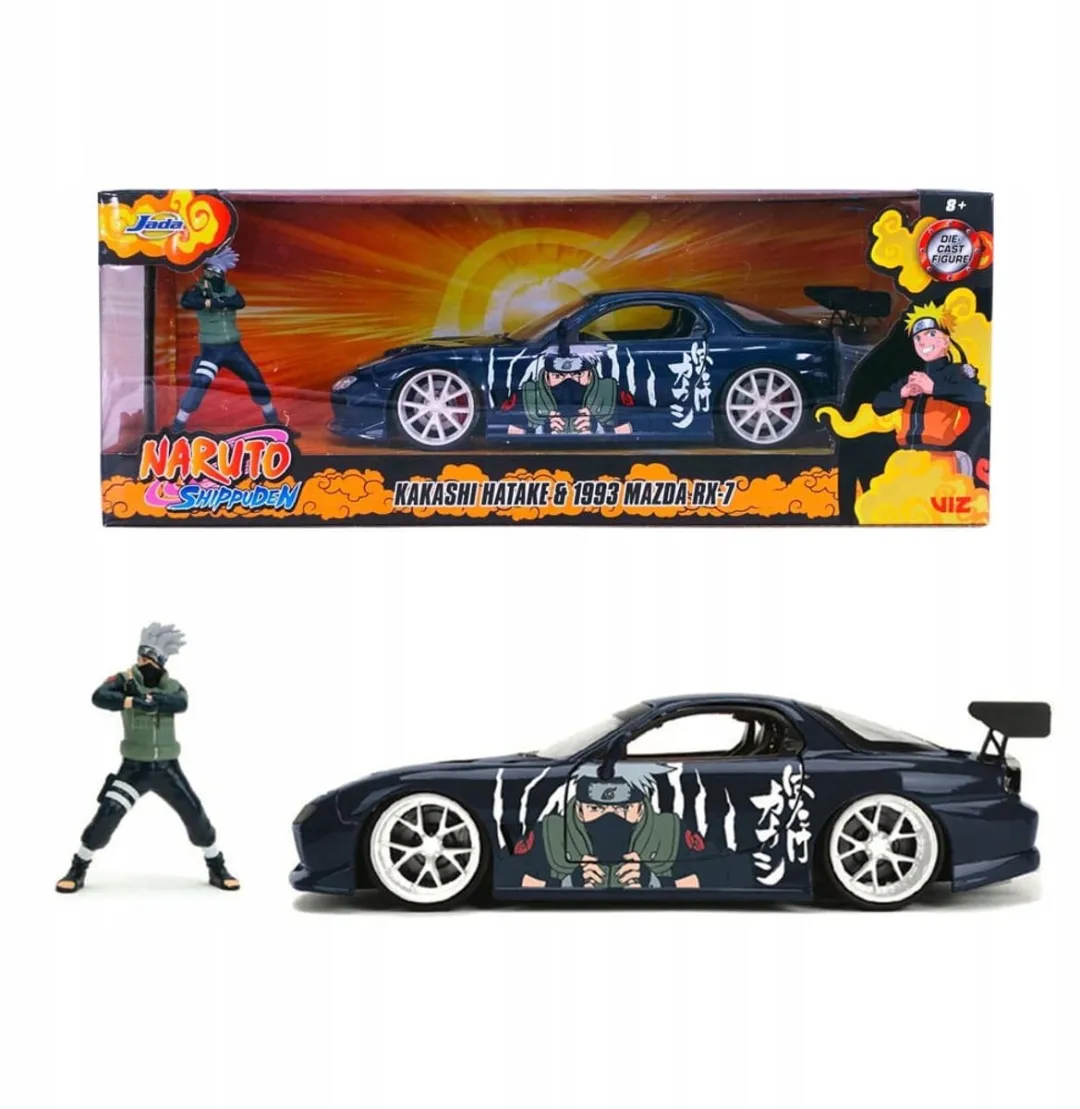 Jada Toys Naruto Mazda RX-7 1993 Modelauto - MPN 253255085