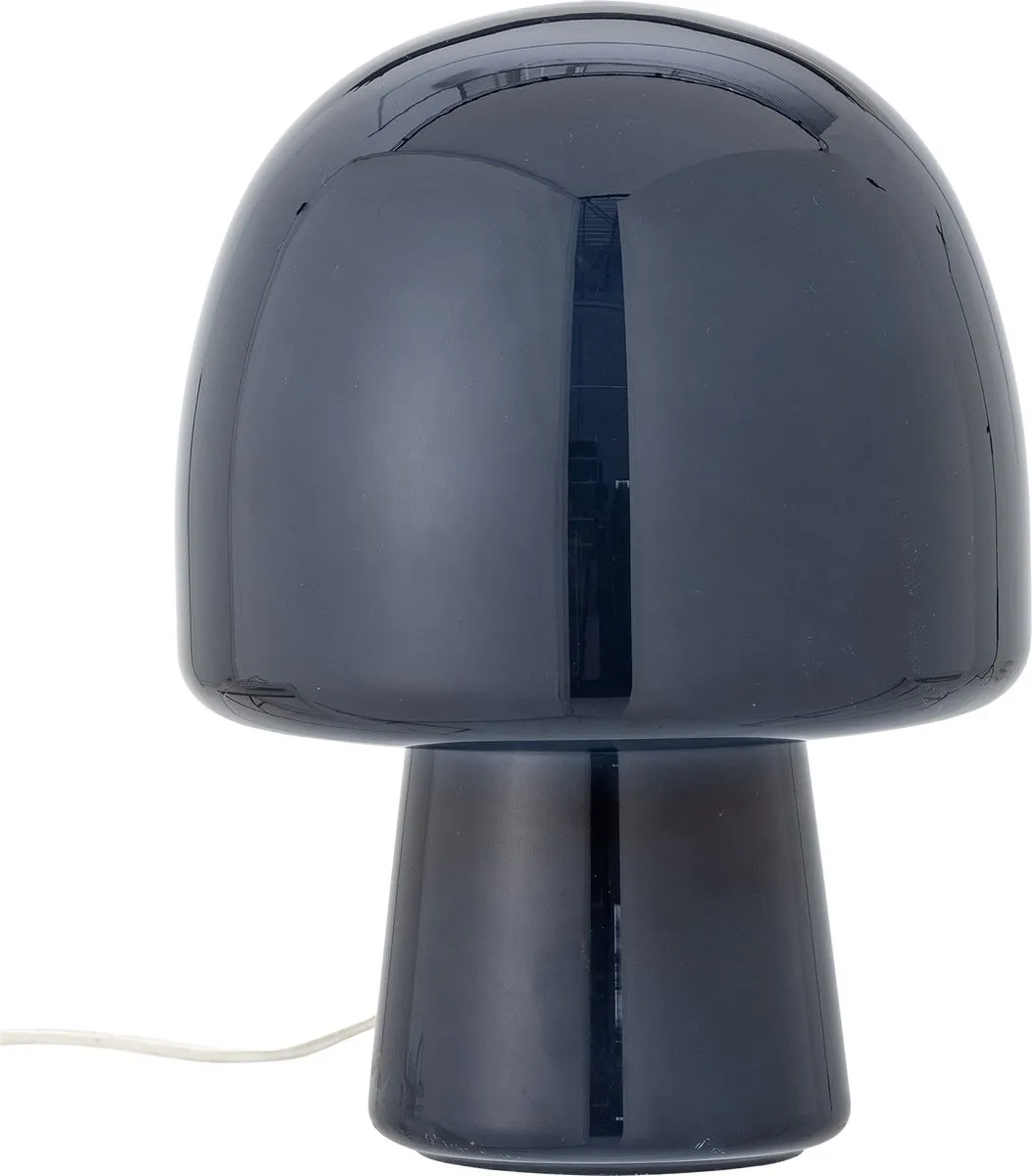 Bloomingville Paddy Tafellamp - Blauw Glas