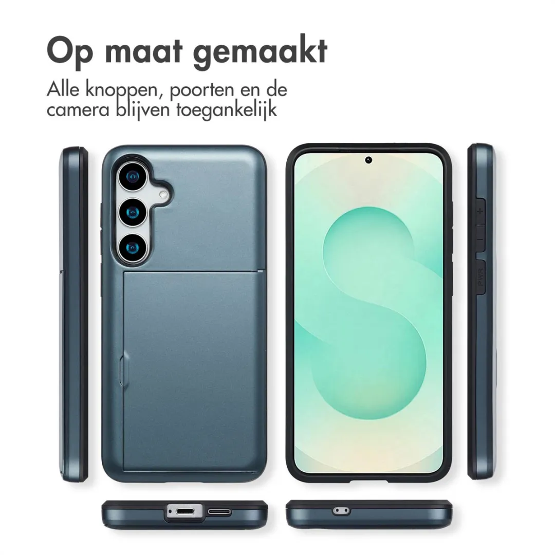 Imoshion Hoesje Samsung Galaxy S25 Plus - Donkerblauw - 2 Pasjes - afbeelding 6 van 6
