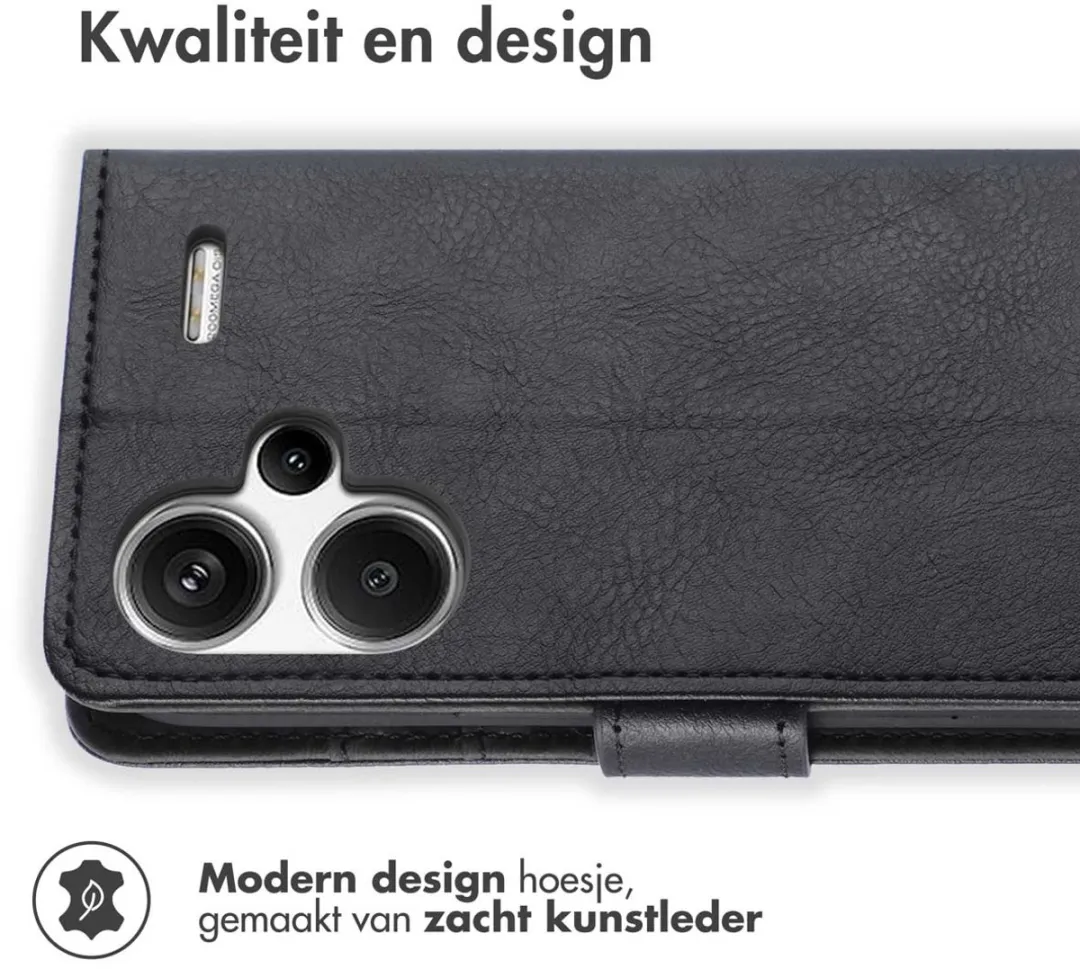 imoshion Hoesje Xiaomi Redmi Note 13 Pro+ - Zwart