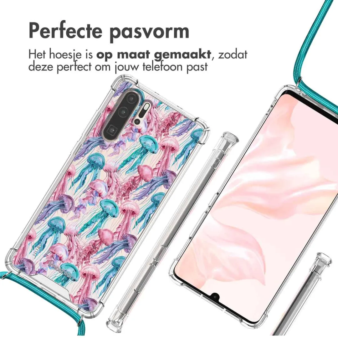 Imoshion Huawei P30 Pro Hoesje - Jellyfish Watercolor