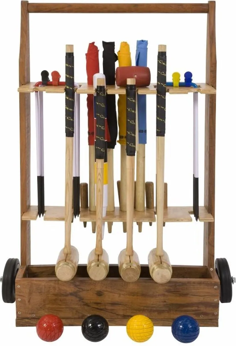 Ubergames Junior Executive Croquetset - Compleet met Tas