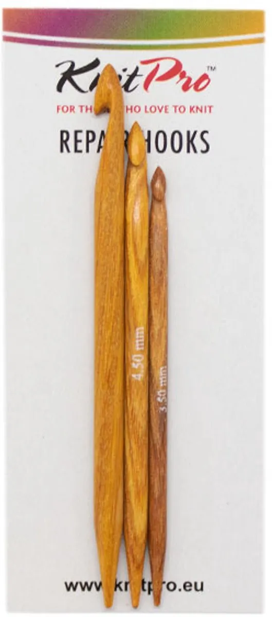 KnitPro Reparatie Haaknaalden 3.50-4.50-5.50mm - Multikleur - afbeelding 6 van 6