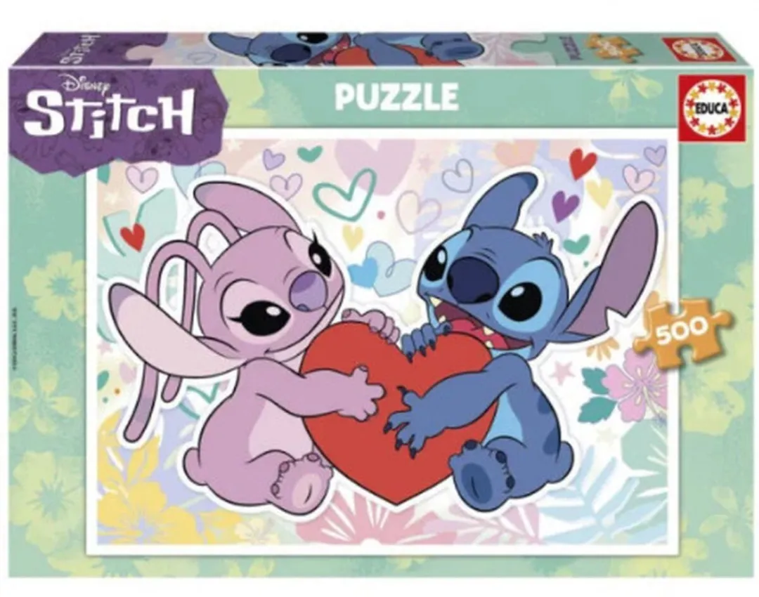 Educa Stitch Disney Puzzel 500 Stuks - Meerkleurig