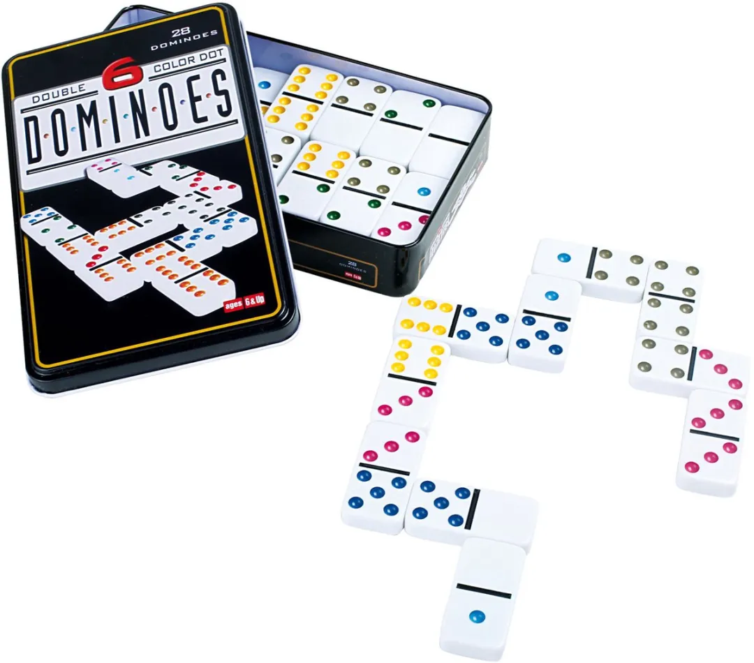 Small Foot Domino Spel 6 Kleuren - 3494