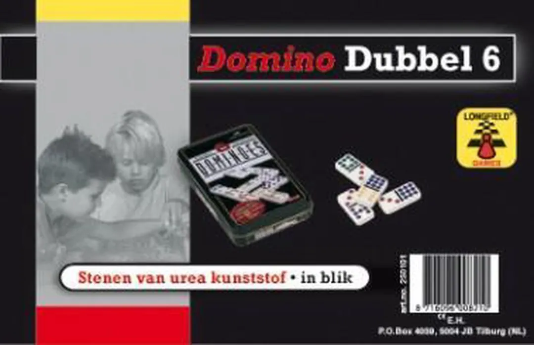 Small Foot Domino Spel 6 Kleuren - 3494