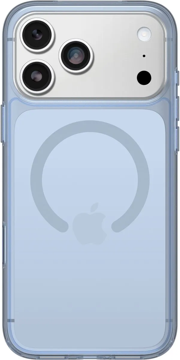 OtterBox Symmetry Clear MagSafe iPhone 17 Pro Max - Blauw