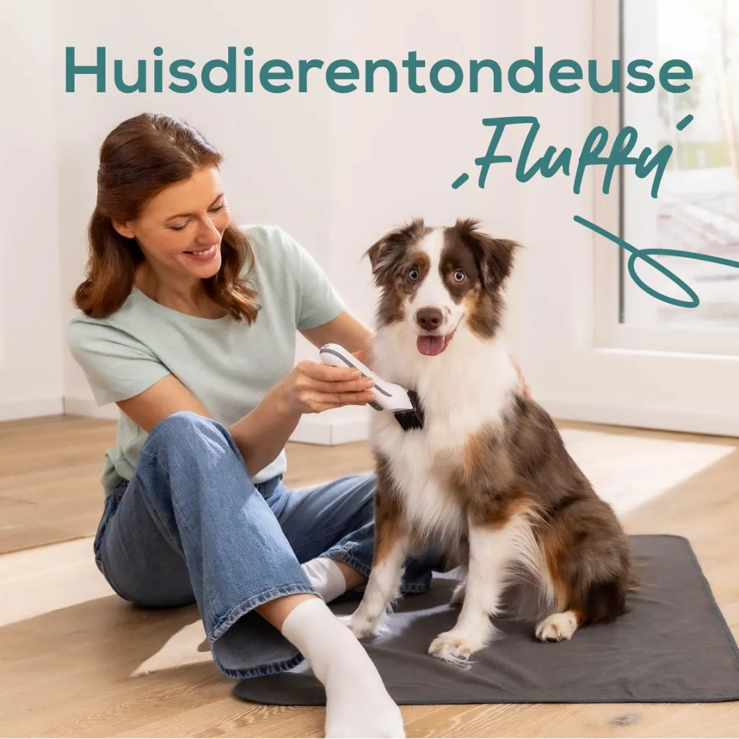 Beurer Fluffy Honden & Katten Tondeuse - 4 Opzetkammen - Wit