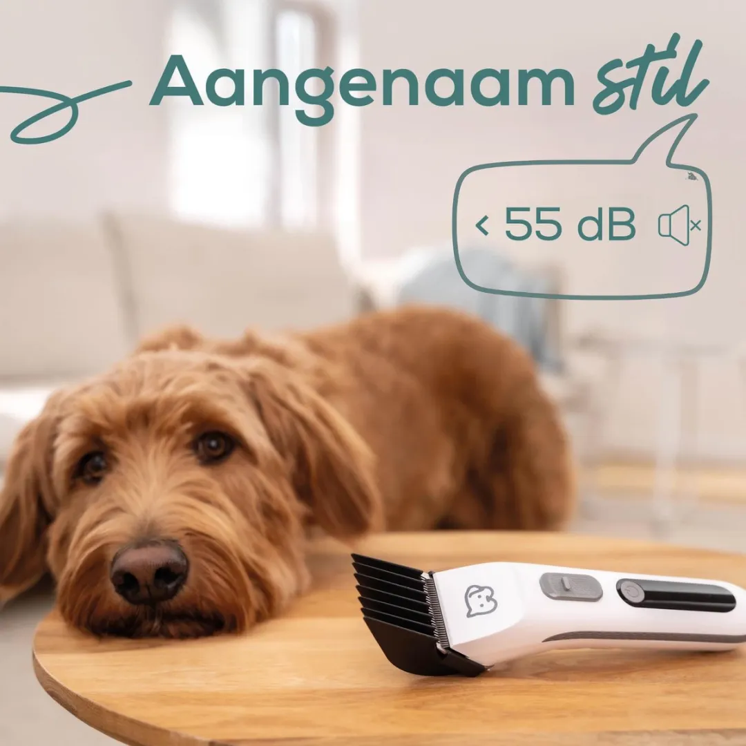 Beurer Fluffy Honden & Katten Tondeuse - 4 Opzetkammen - Wit