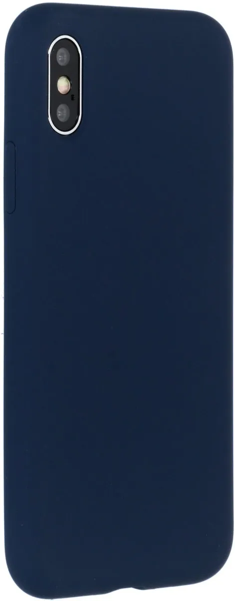 Accezz Hoesje iPhone Xs Donkerblauw - SH00003584