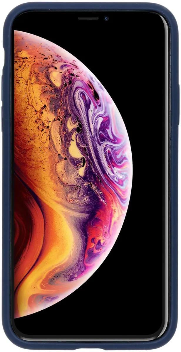 Accezz Hoesje iPhone Xs Donkerblauw - SH00003584