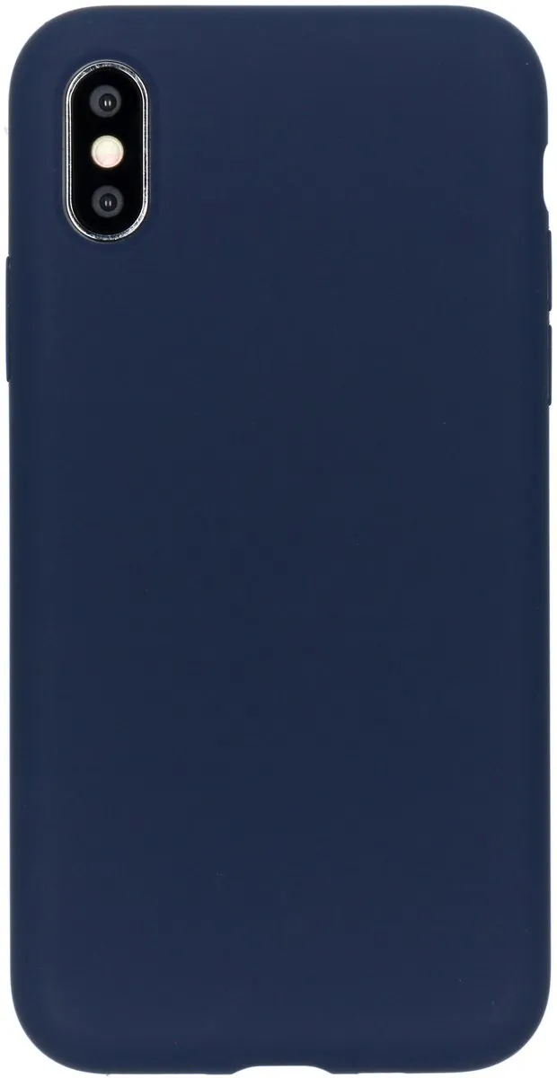 Accezz Hoesje iPhone Xs Donkerblauw