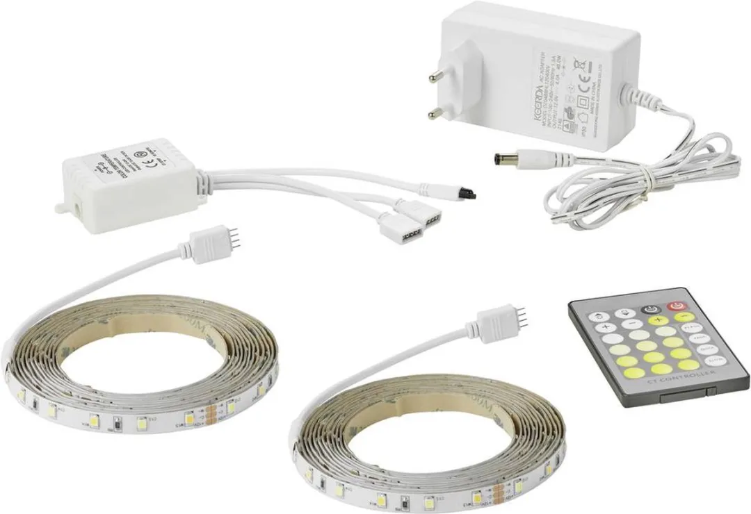 Nordlux LED Strip 2x5m - 2700-6000K Koelwit Transparant - afbeelding 5 van 5