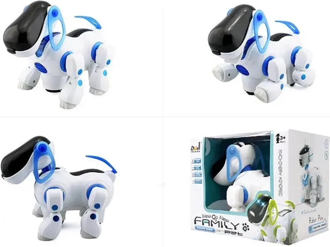 YJ Toys LeLe Robot Hond - Blaft & Maakt Muziek - 3x AA - afbeelding 6 van 6