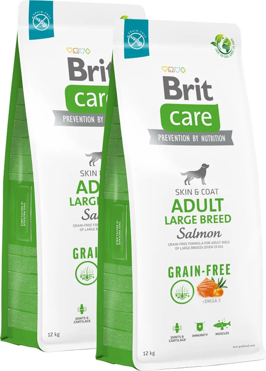 Brit Care Hypoallergeen Large Breed Zalm Graanvrij