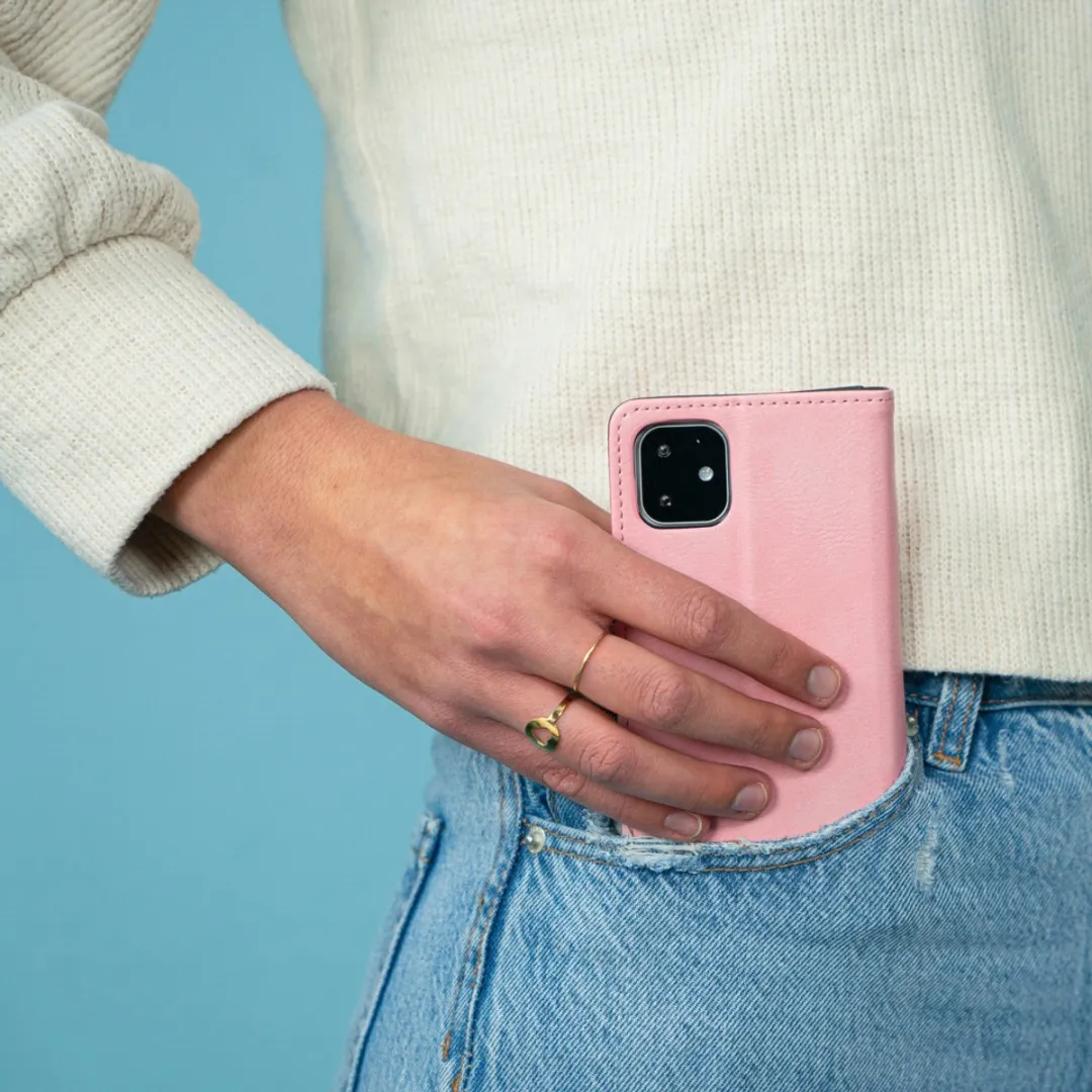 Imoshion Hoesje Samsung Galaxy S21 Plus - 3 Pasjes - Roze