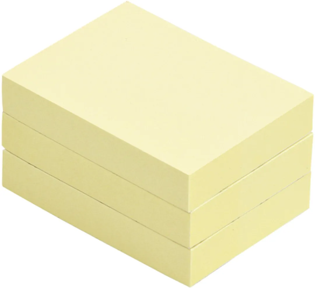 Quantore Memoblok 38x51mm Geel