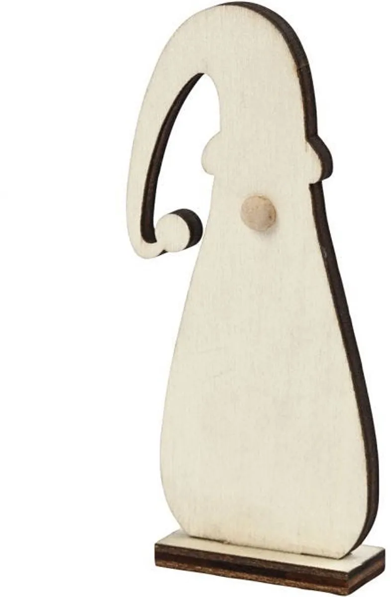 Creativ Company Houten Kerstkabouter 10cm