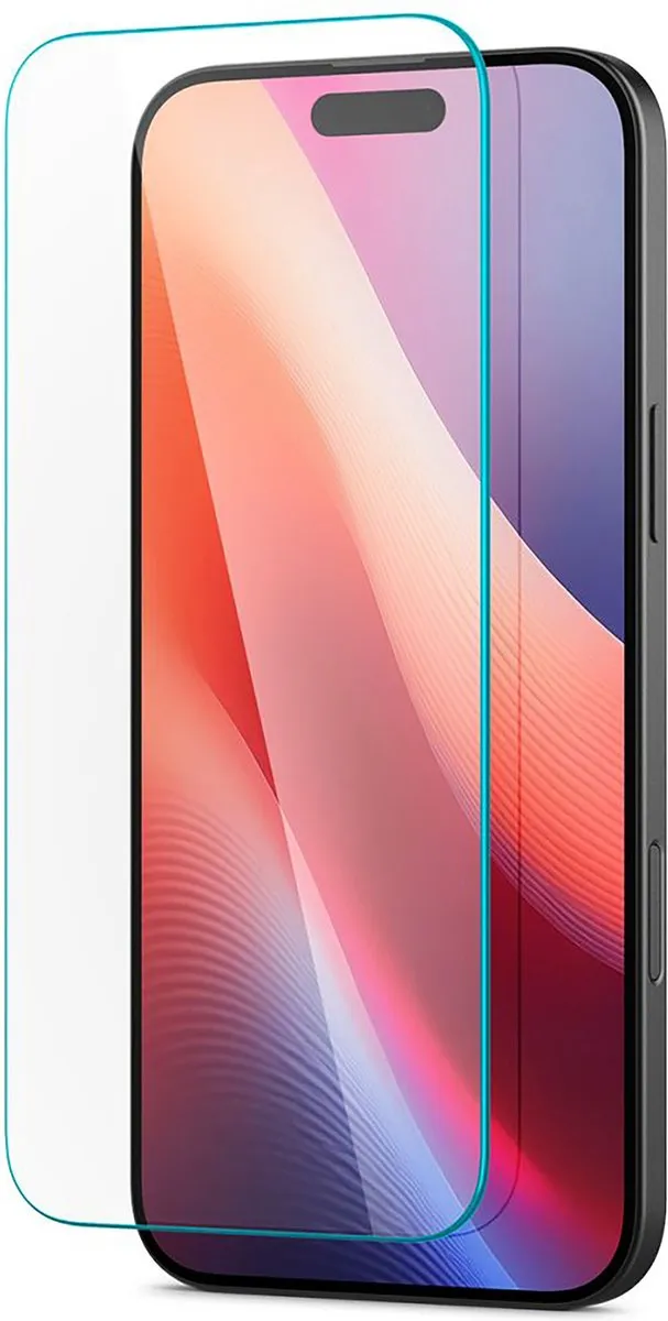 Spigen iPhone 15/16 Tempered Glas tR Slim Screenprotector - Transparant
