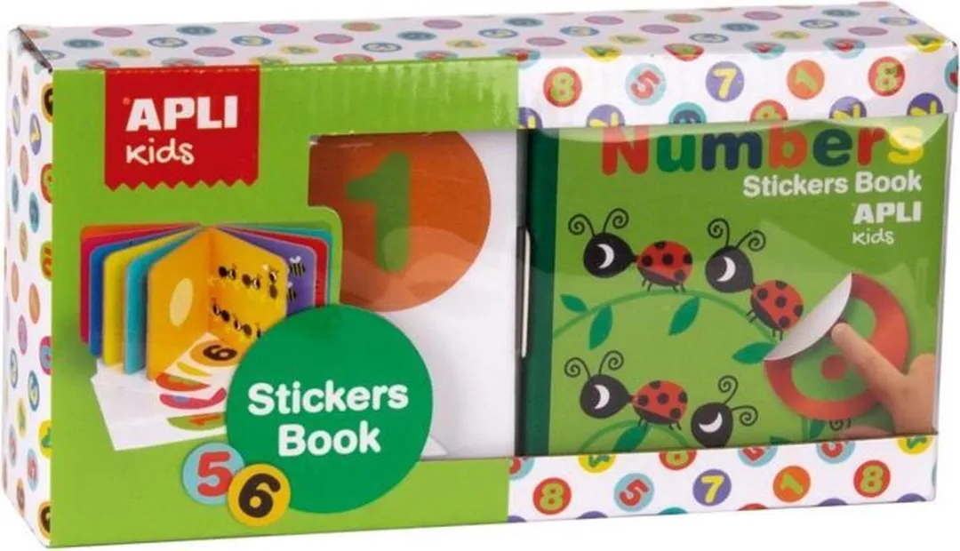 Apli Kids Mijn Eerste Stickerboek Leren Tellen