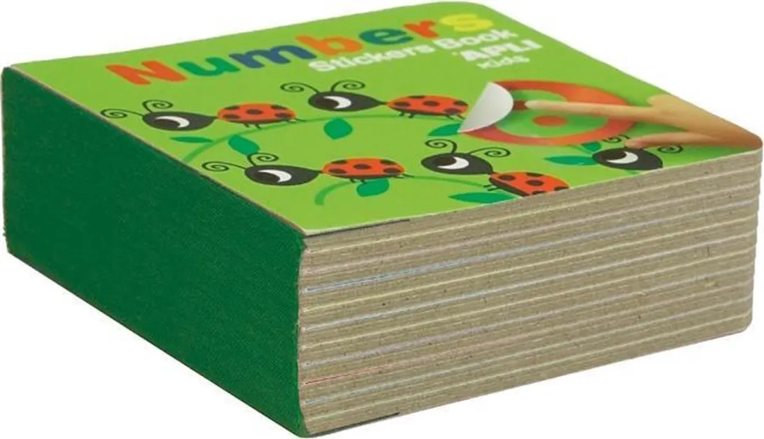 Apli Kids Mijn Eerste Stickerboek Leren Tellen - Multicolor