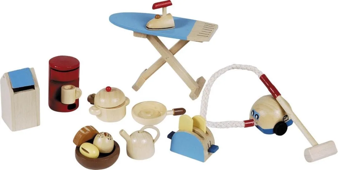 Goki Poppenhuis Keuken Accessoires - Multi