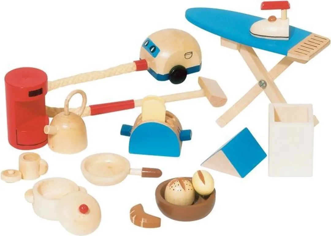 Goki Poppenhuis Keuken Accessoires - Multi