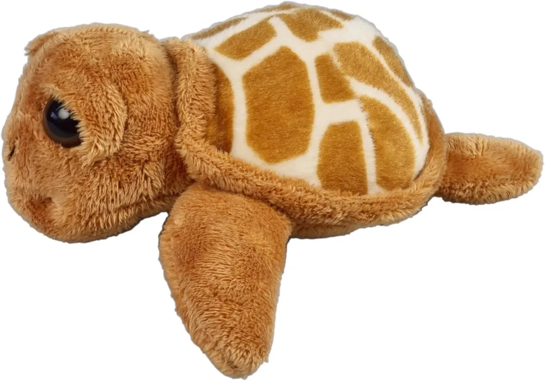 Unitoys - Kleine bruine Schildpad 15cm - Knuffel