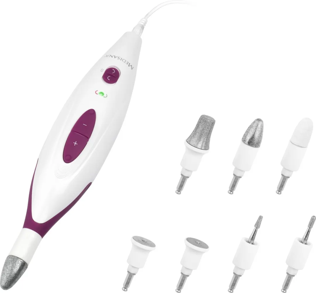 Medisana MP 815 Manicure & Pedicure Set - 7-delig - Wit/Paars