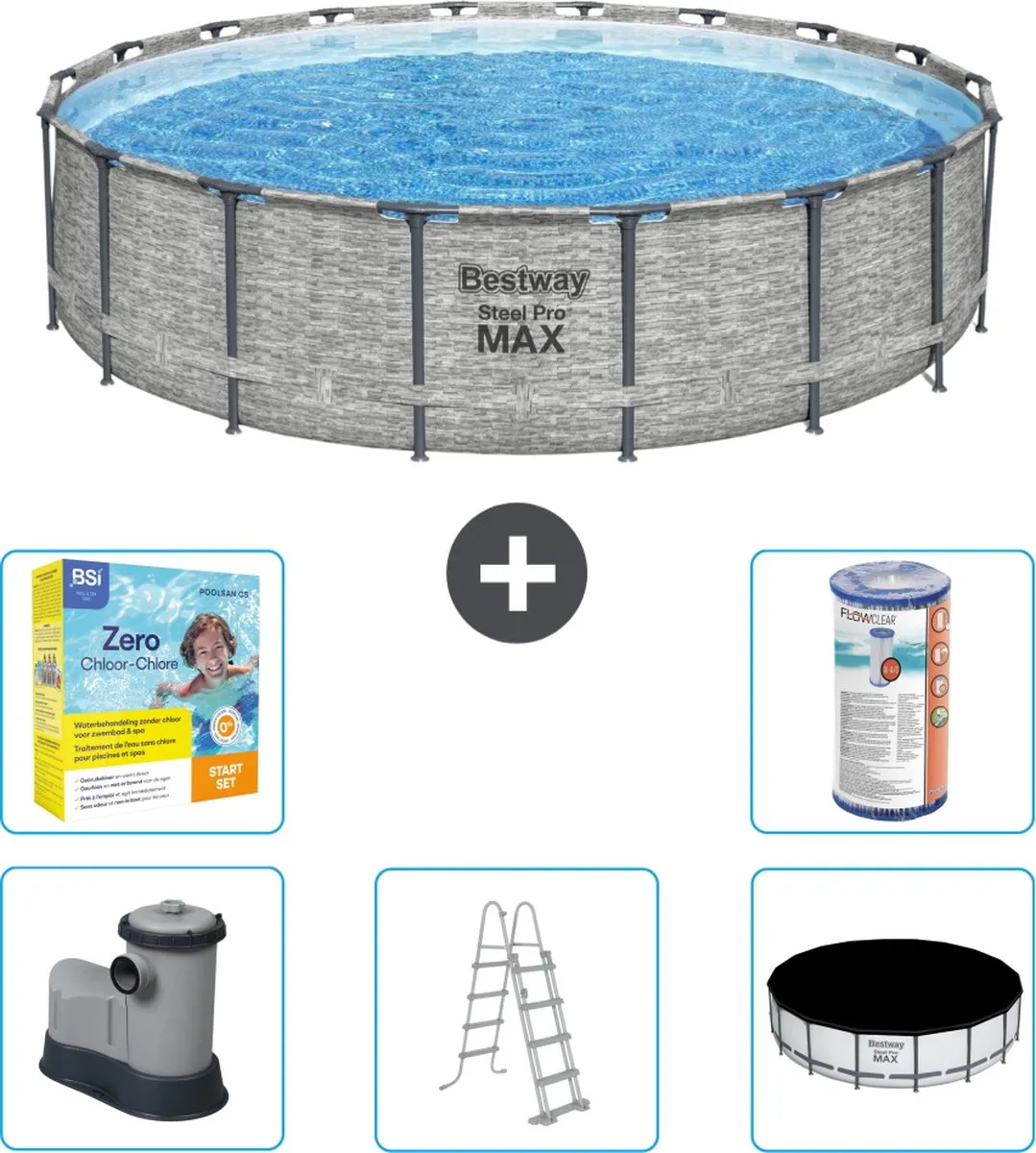 Bestway Steel Pro MAX Zwembad 549cm