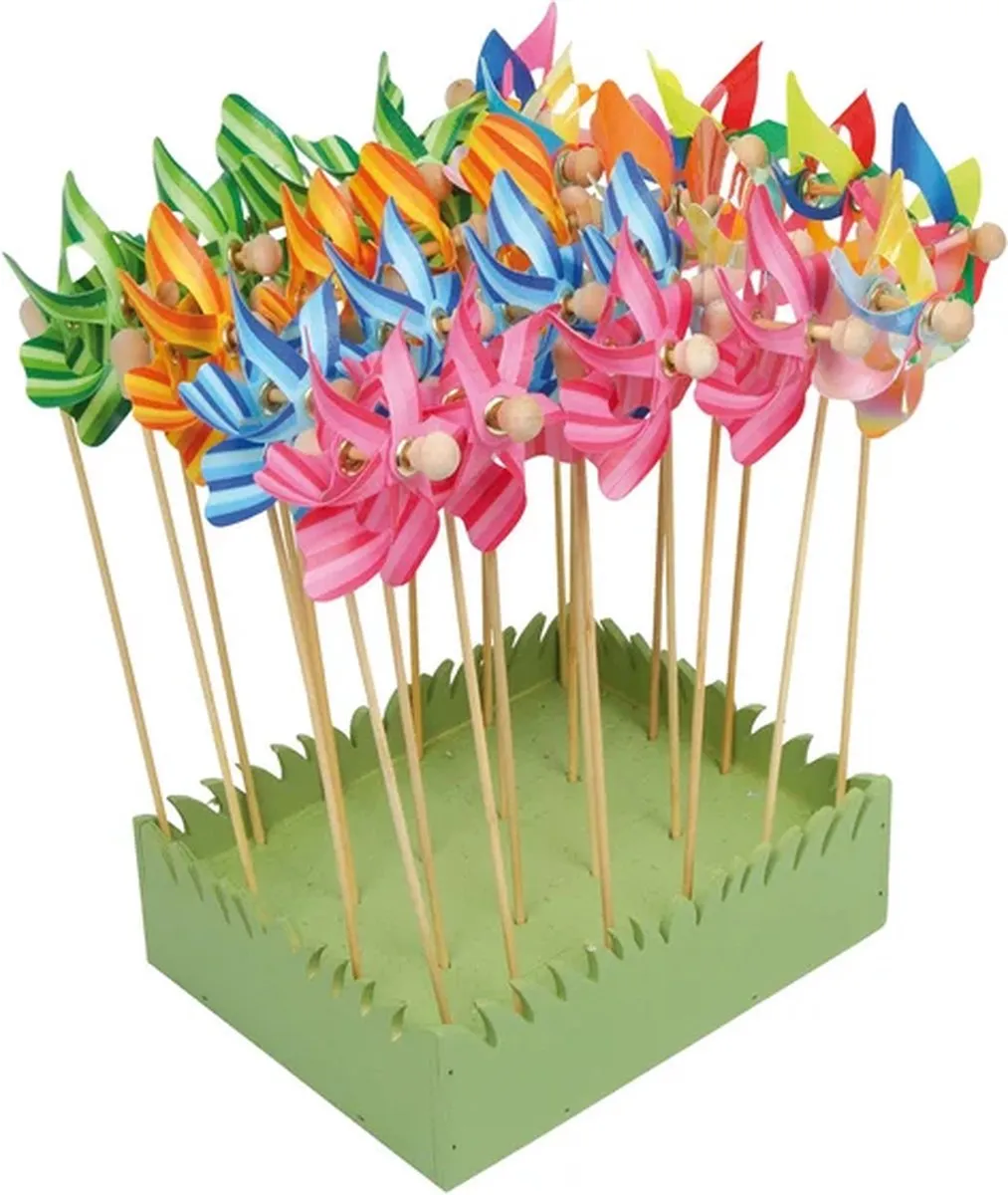Small Foot Windmolen Multicolor - 24 Stuks