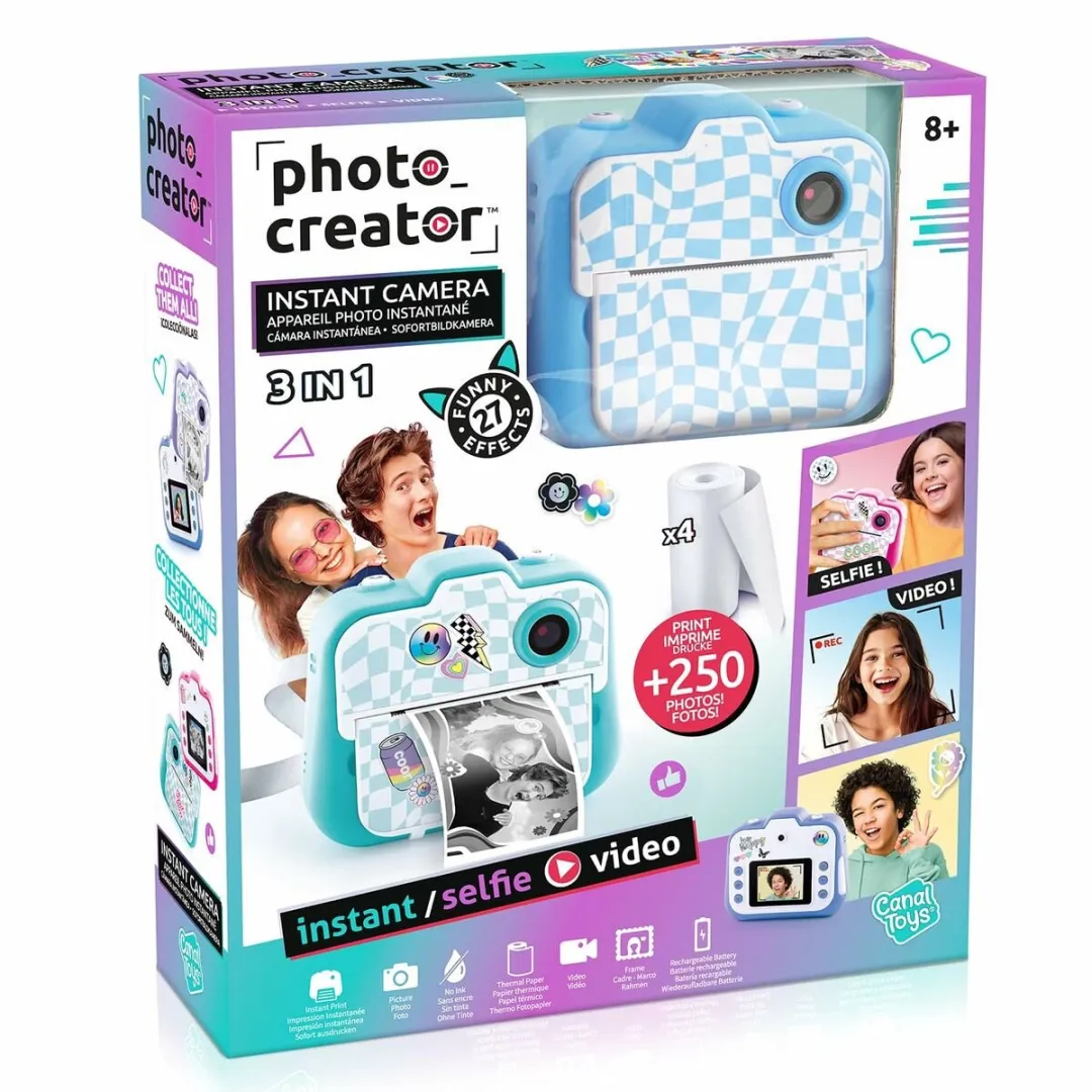 Canal Toys Creator Instant Camera CLK 001T - Turquoise