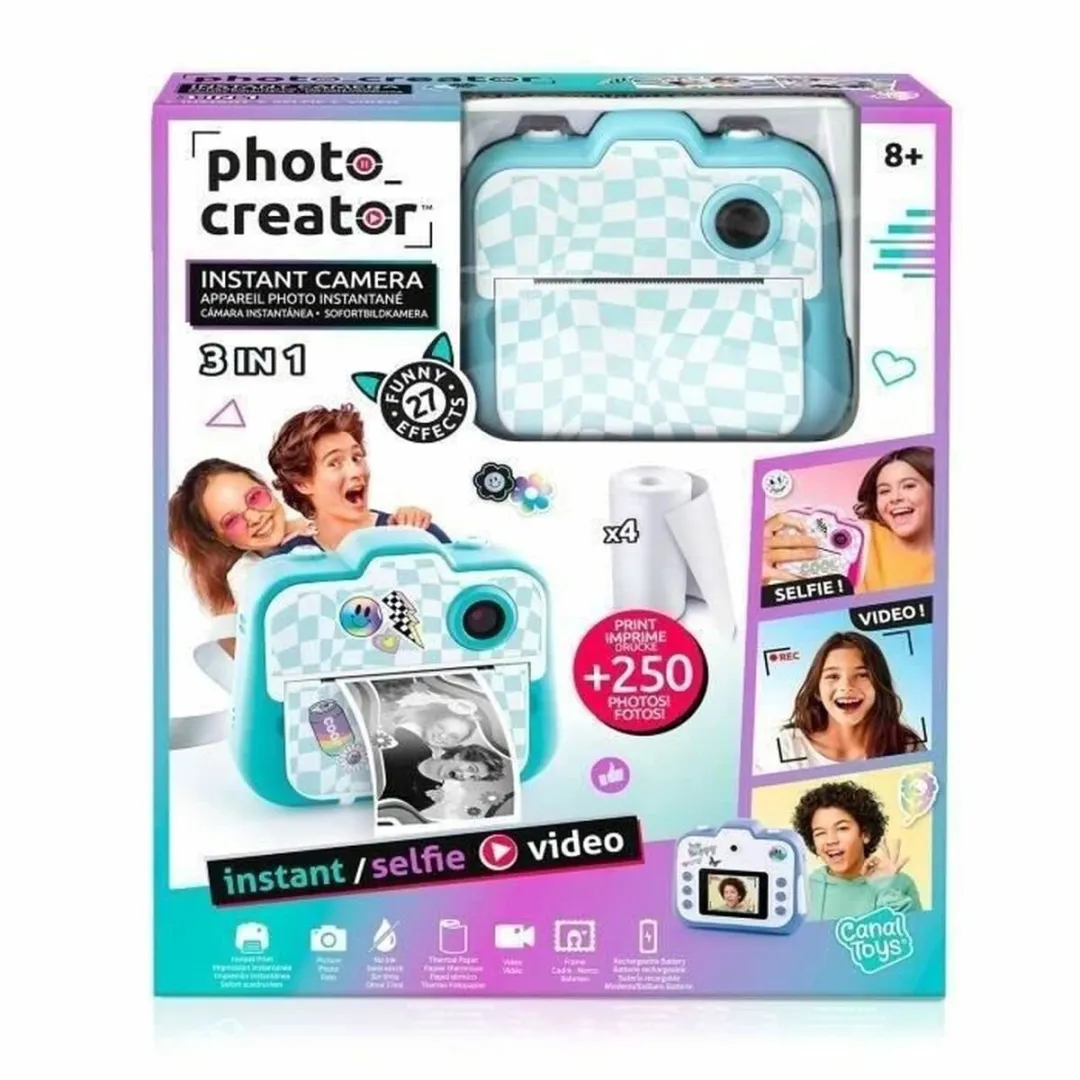 Canal Toys Creator Instant Camera CLK 001T - Turquoise