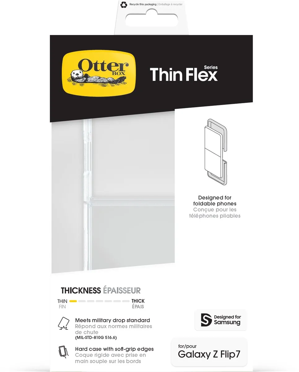 OtterBox Thin Flex Backcover 77-98217 - Transparant - afbeelding 6 van 6
