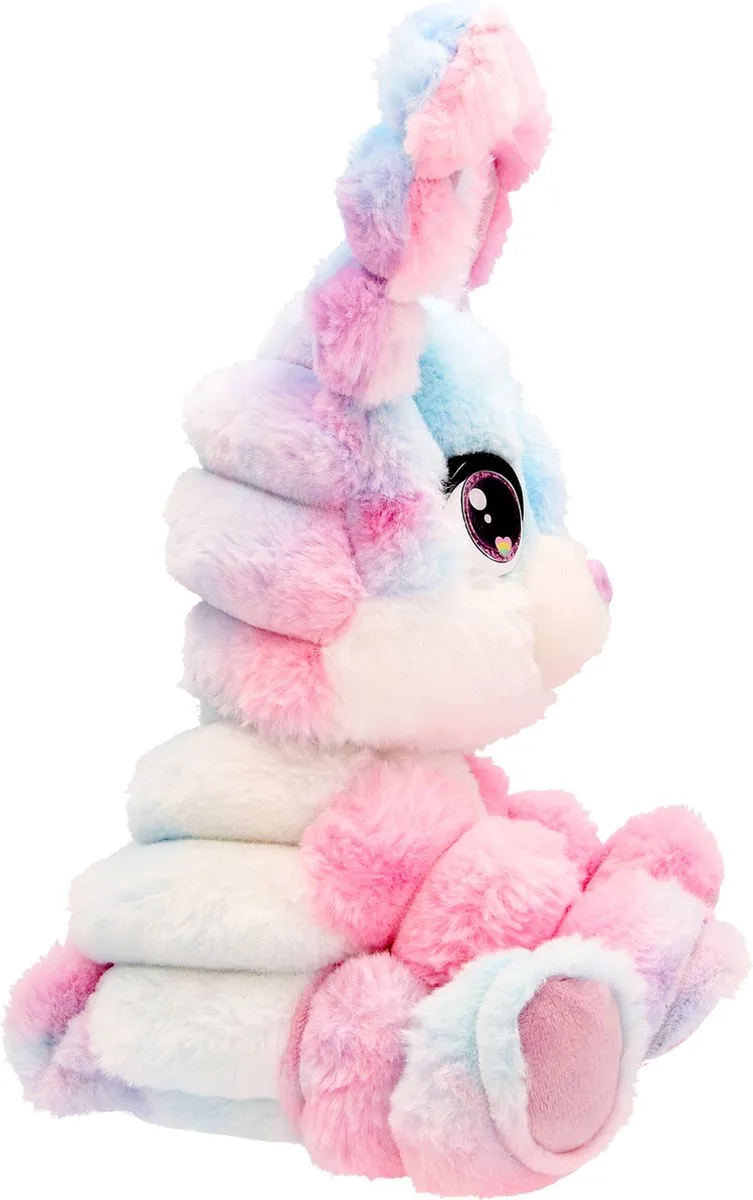 Imc Toys Cotton Cuties Bunny Geurende Suikerspin Knuffel 30cm - Multikleur
