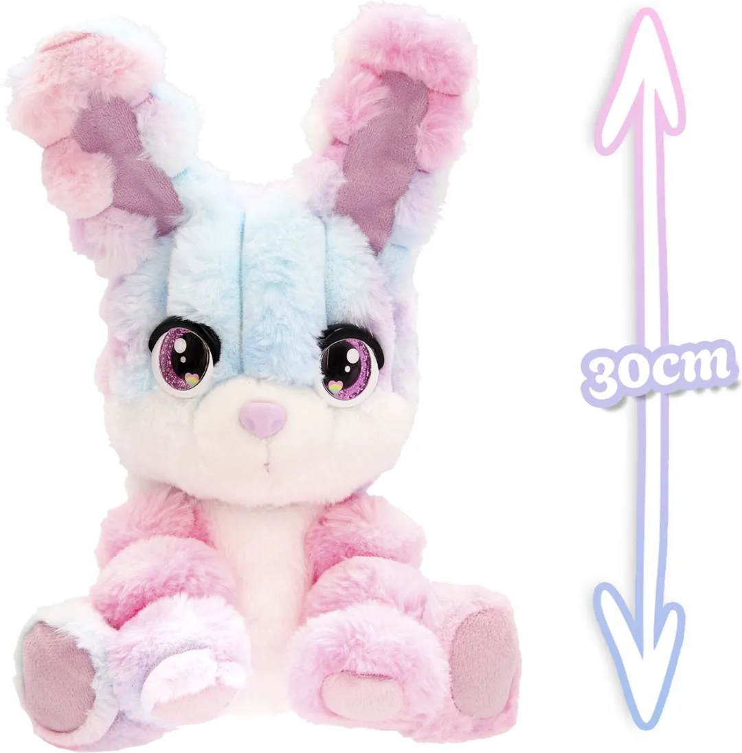 Imc Toys Cotton Cuties Bunny Geurende Suikerspin Knuffel 30cm - Multikleur