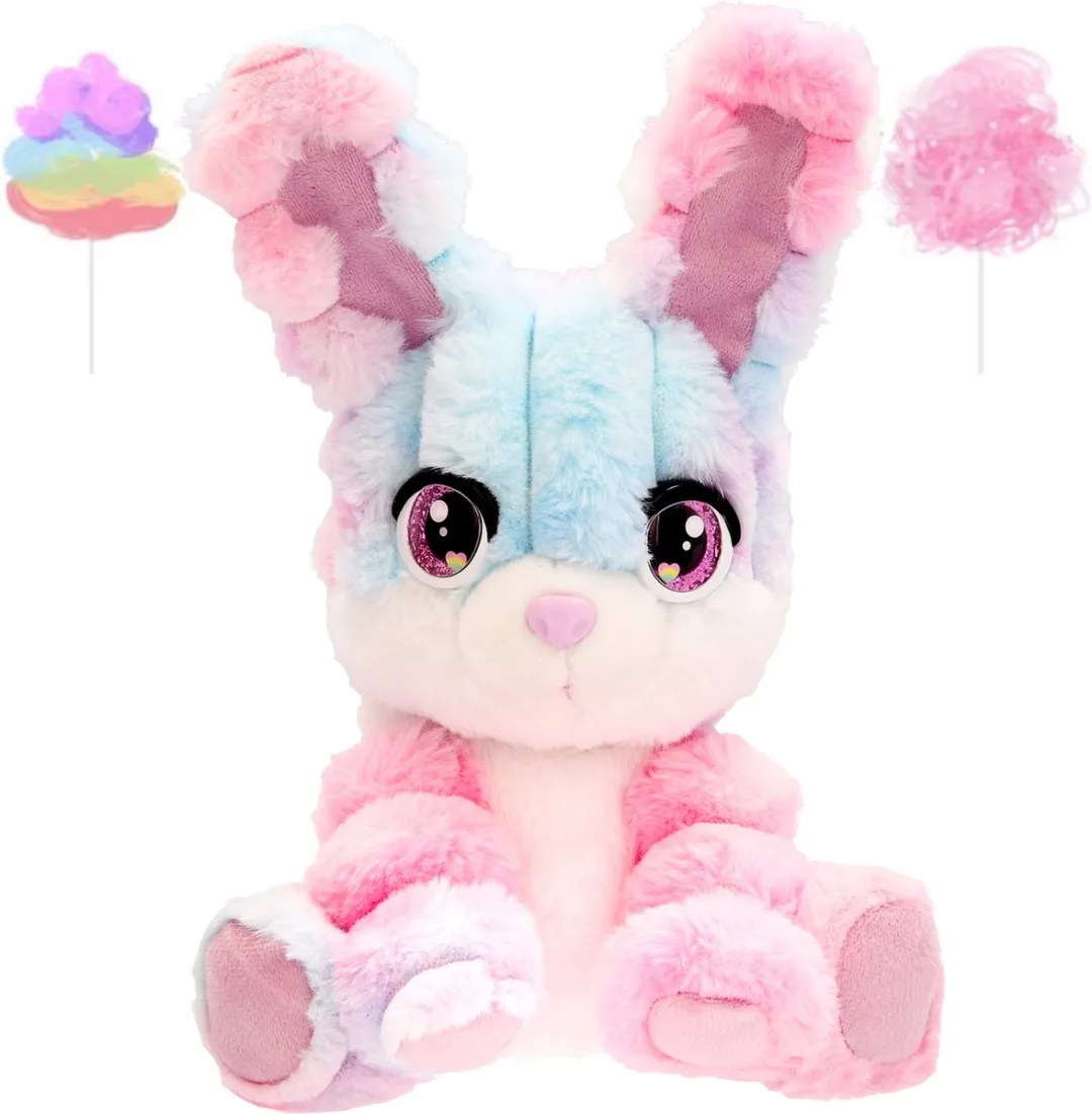 Imc Toys Cotton Cuties Bunny Geurende Suikerspin Knuffel 30cm - Multikleur