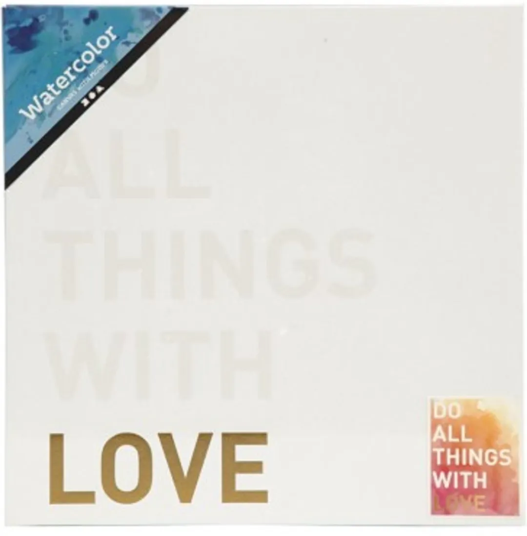 Creativ Company Canvas Love - Wit