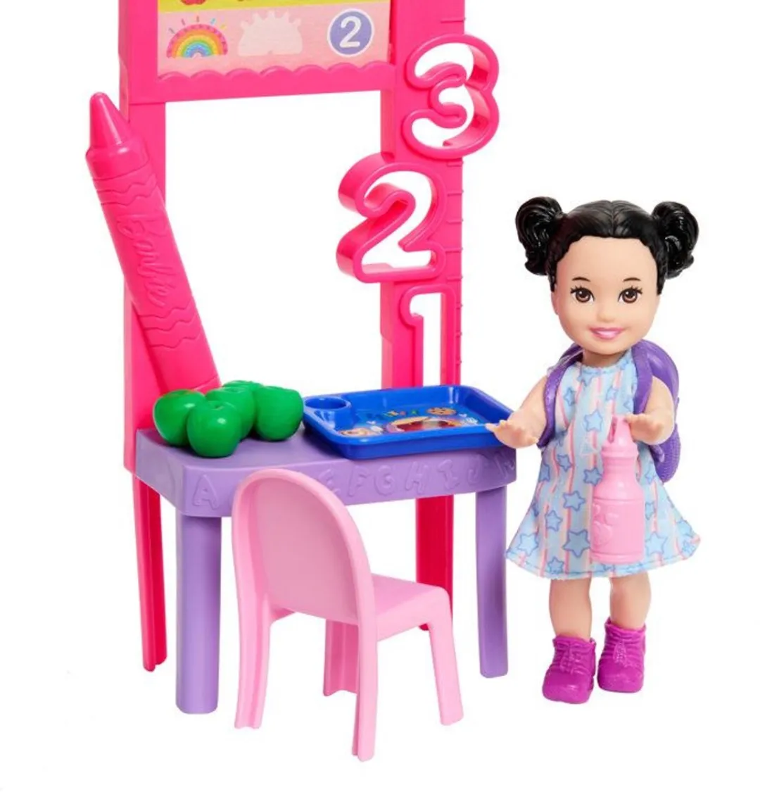 Barbie Schooljuf Speelset JMK16 - Meerkleurig