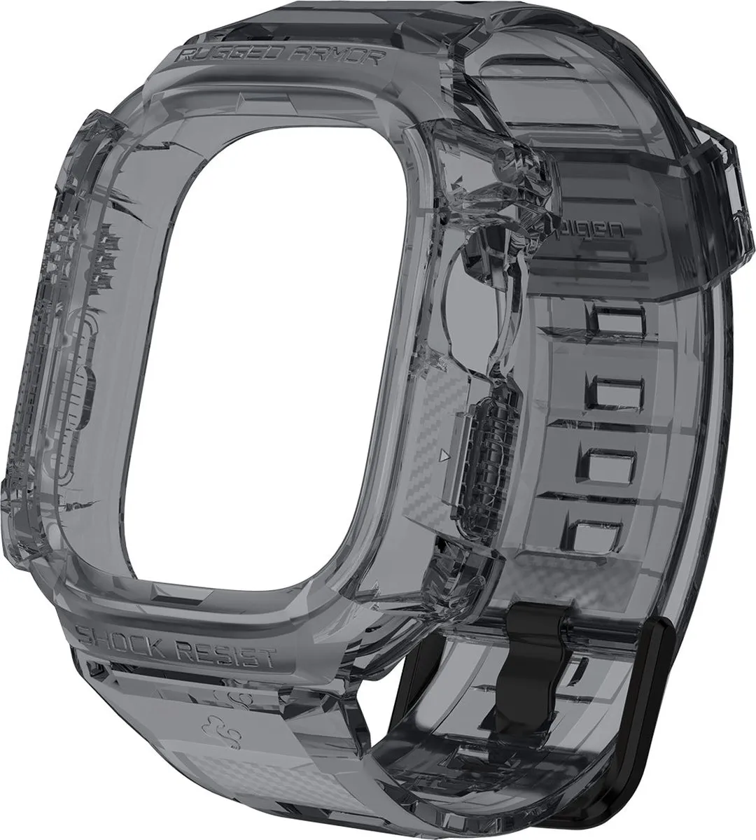 Spigen Rugged Armor Pro Hoes Apple Watch Ultra 49mm - Grijs - afbeelding 6 van 6