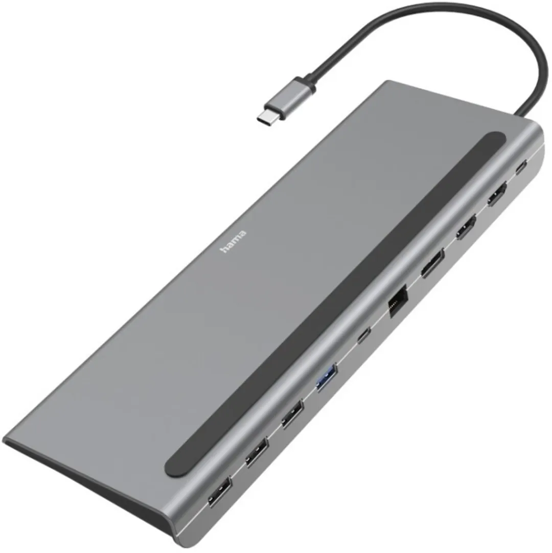 Hama Connect2Office Pro 00200100 USB-C Dockingstation
