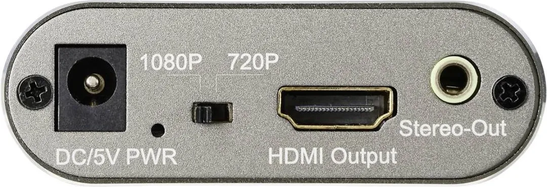 SpeaKa Professional SP-SHC-200 SCART-HDMI Converter 1080p - Grijs