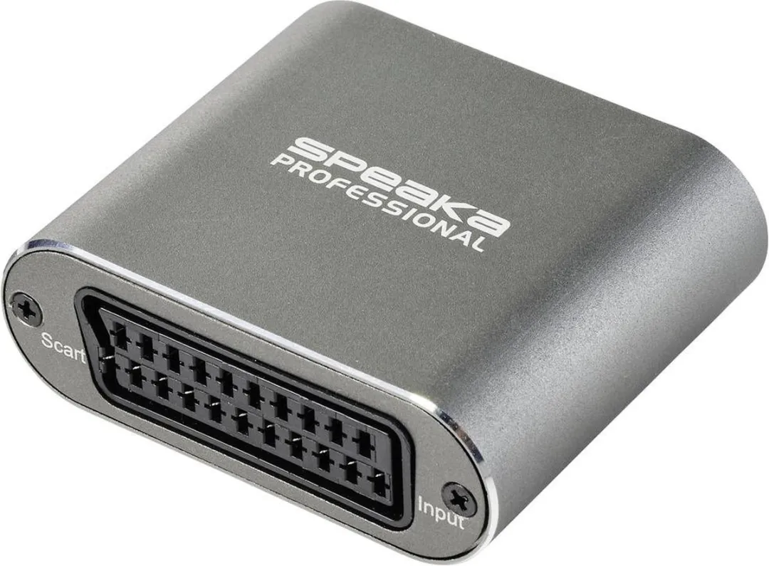 SpeaKa Professional SP-SHC-200 SCART-HDMI Converter 1080p