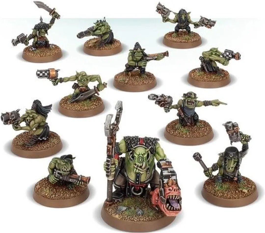Games Workshop Orks Runtherd and Gretchin - 11 Onderdelen